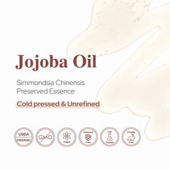 Jojoba Oil | Organic | Skin, Hair, DIY | 100% Pure | Size: 4oz