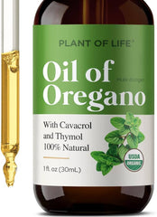 Plant of Life Wild Oregano Oil - 6 Months Supply - 30ml, 1oz: 1oz